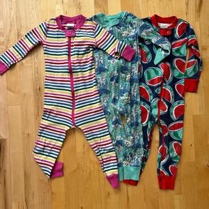 Bundle of Hanna Andersson jammies size 3T